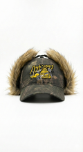 "SINNER" Fur Baseball Cap