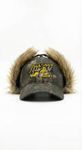 SINNER faux fur baseball cap by Hatton Club