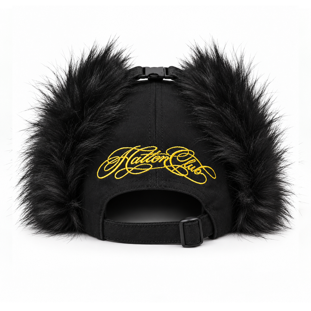 "PRINCE" Fur Baseball Cap
