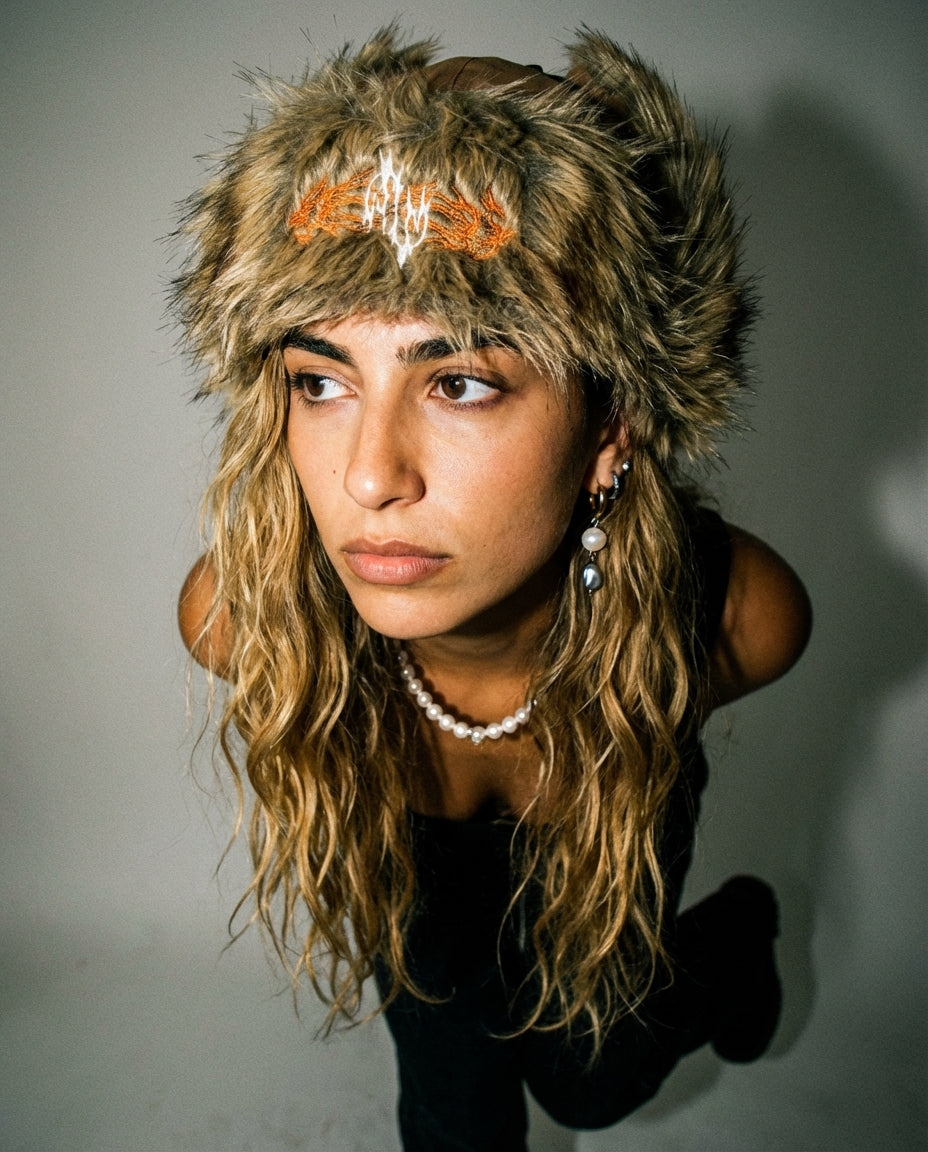 "FERAL" Fur Trapper Hat